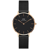 DANIEL WELLINGTON DW00100201 (32s) BLACK STAINLESS STEEL WOMEN'S WATCH