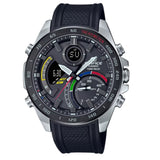 Casio Edifice Black Dial And Resin Strap Men Watch ECB-900MP-1ADF