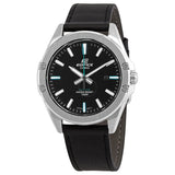 CASIO EDIFICE EFR-S107L-1AVUDF BLACK LEATHER MEN'S WATCH