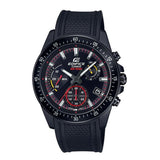 CASIO EDIFICE EFV-540PB-1AVUDF CHRONOGRAPH QUARTZ RUBBER STRAP BLACK MEN'S WATCH