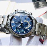 Casio Edifice EFV-620D-2AVUDF Blue Dial Stainless Steel Men's Watch