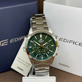 Casio Edifice Silver Stainless Steel Men Watch EFV-630D-3AVUDF-P