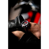 CASIO EDIFICE EQS-930HR-1ADR BLACK LEATHER MEN'S WATCH