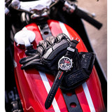 CASIO EDIFICE EQS-930HR-1ADR BLACK LEATHER MEN'S WATCH