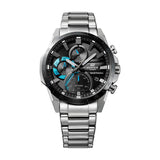 Casio Edifice Black Dial Silver Stainless Steel Strap Men Watch EQS-940DB-1BVUDF