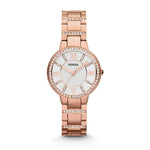FOSSIL VIRGINIA ROSE GOLD STAINLESS STEEL ES3284 WOMEN'S WATCH - H2 Hub Watches