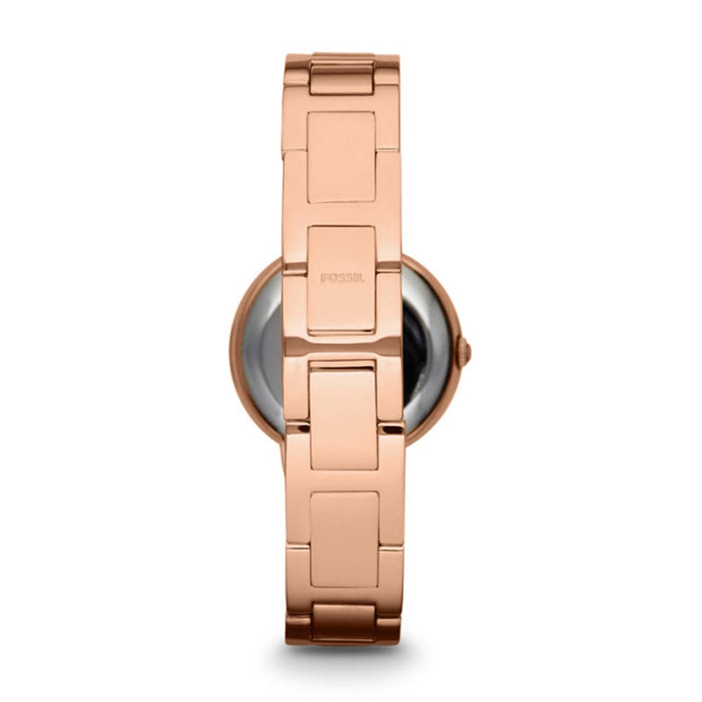 FOSSIL VIRGINIA ROSE GOLD STAINLESS STEEL ES3284 WOMEN'S WATCH - H2 Hub Watches