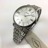 FOSSIL JACQUELINE ANALOG QUARTZ SILVER STAINLESS STEEL ES3433 WOMEN'S WATCH - H2 Hub Watches