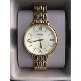 FOSSIL JACQUELINE GOLD STAINLESS STEEL ES3434 WOMEN'S WATCH - H2 Hub Watches