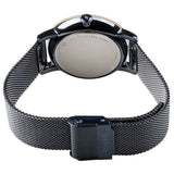 FOSSIL NEELY ANALOG QUARTZ ROSE GOLD STAINLESS STEEL ES4312 BLUE MESH STRAP WOMEN'S WATCH - H2 Hub Watches