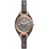 FOSSIL ES5212P LEATHER WOMEN WATCH