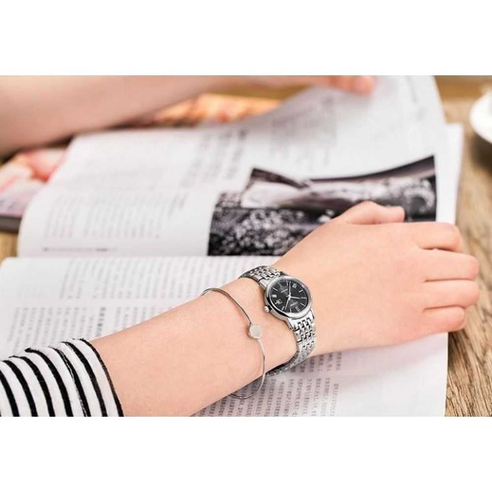 CITIZEN EW1580-50E ECO-DRIVE SILVER STAINLESS STEEL WOMEN'S WATCH - H2 Hub Watches