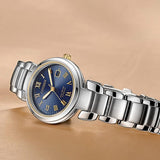 CITIZEN EW2509-83L TITANIUM ECO-DRIVE SILVER STAINLESS STEEL WOMEN'S WATCH - H2 Hub Watches