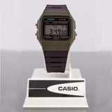 CASIO GENERAL F-91WM-3ADF-P BLACK RESIN STRAP UNISEX WATCH