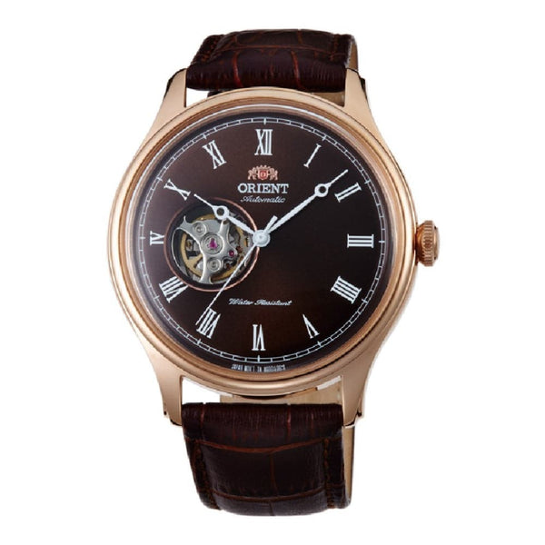 ORIENT FAG00001T0 BROWN LEATHER MEN'S WATCH