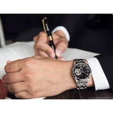 ORIENT FAG03001B0 BLACK DIAL STAINLESS STEEL MEN'S WATCH