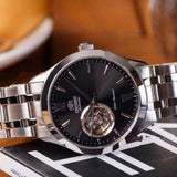 ORIENT FAG03001B0 BLACK DIAL STAINLESS STEEL MEN'S WATCH