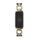 FITBIT LUXE FB422GLPK-FRCJK SPECIAL EDITION GORJANA SOFT GOLD STAINLESS STEEL PARKER LINK BRACELET