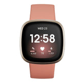 Fitbit Versa 3 Pink Clay/Soft Gold Smartwatch FB511GLPK-FRCJK