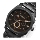 FOSSIL MACHINE CHRONOGRAPH BLACK STAINLESS STEEL FS4682 MEN'S WATCH - H2 Hub Watches