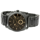 FOSSIL MACHINE CHRONOGRAPH BLACK STAINLESS STEEL FS4682 MEN'S WATCH - H2 Hub Watches