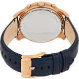 Fossil Grant Chronograph Navy Leather Men's Watch FS4835