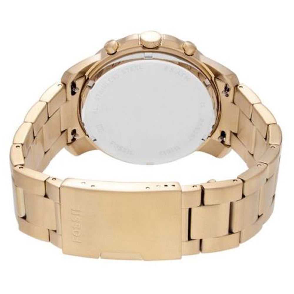 FOSSIL GRANT CHRONOGRAPH GOLD STAINLESS STEEL FS5267 MEN'S WATCH - H2 Hub Watches