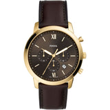 FOSSIL FS5763 BROWN LEATHER UNISEX'S WATCH