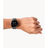 FOSSIL GEN 5E FTW4056 SMARTWATCH BLACK STAINLESS STEEL MEN'S WATCH