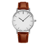 ARIES GOLD URBAN TANGO G 1007 S-W BROWN LEATHER STRAP MEN'S WATCH - H2 Hub Watches