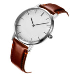 ARIES GOLD URBAN TANGO G 1007 S-W BROWN LEATHER STRAP MEN'S WATCH - H2 Hub Watches