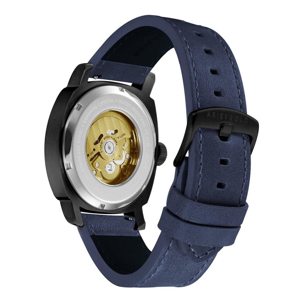 ARIES GOLD VANGUARD G 9025 BK-BUG MEN'S WATCH - H2 Hub Watches