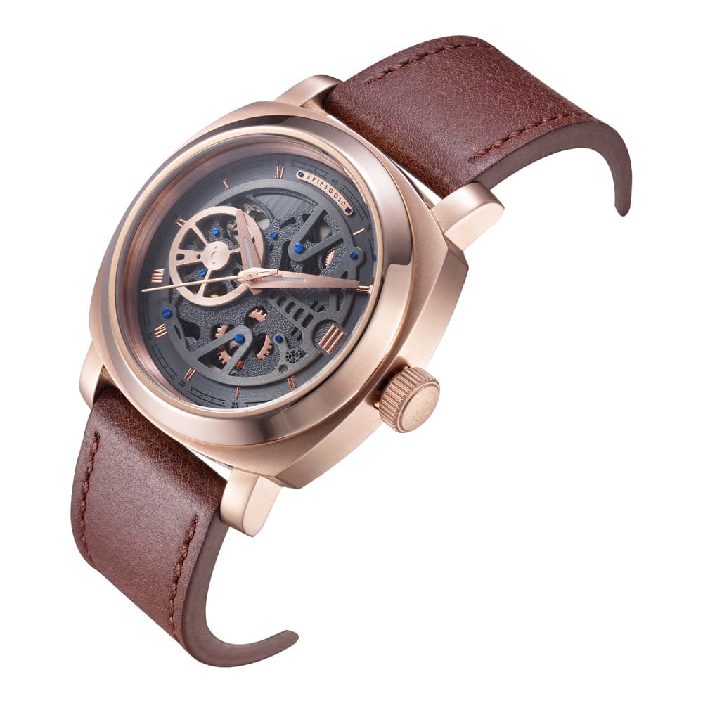 ARIES GOLD VANGUARD G 9025 RG-GYRG MEN'S WATCH - H2 Hub Watches