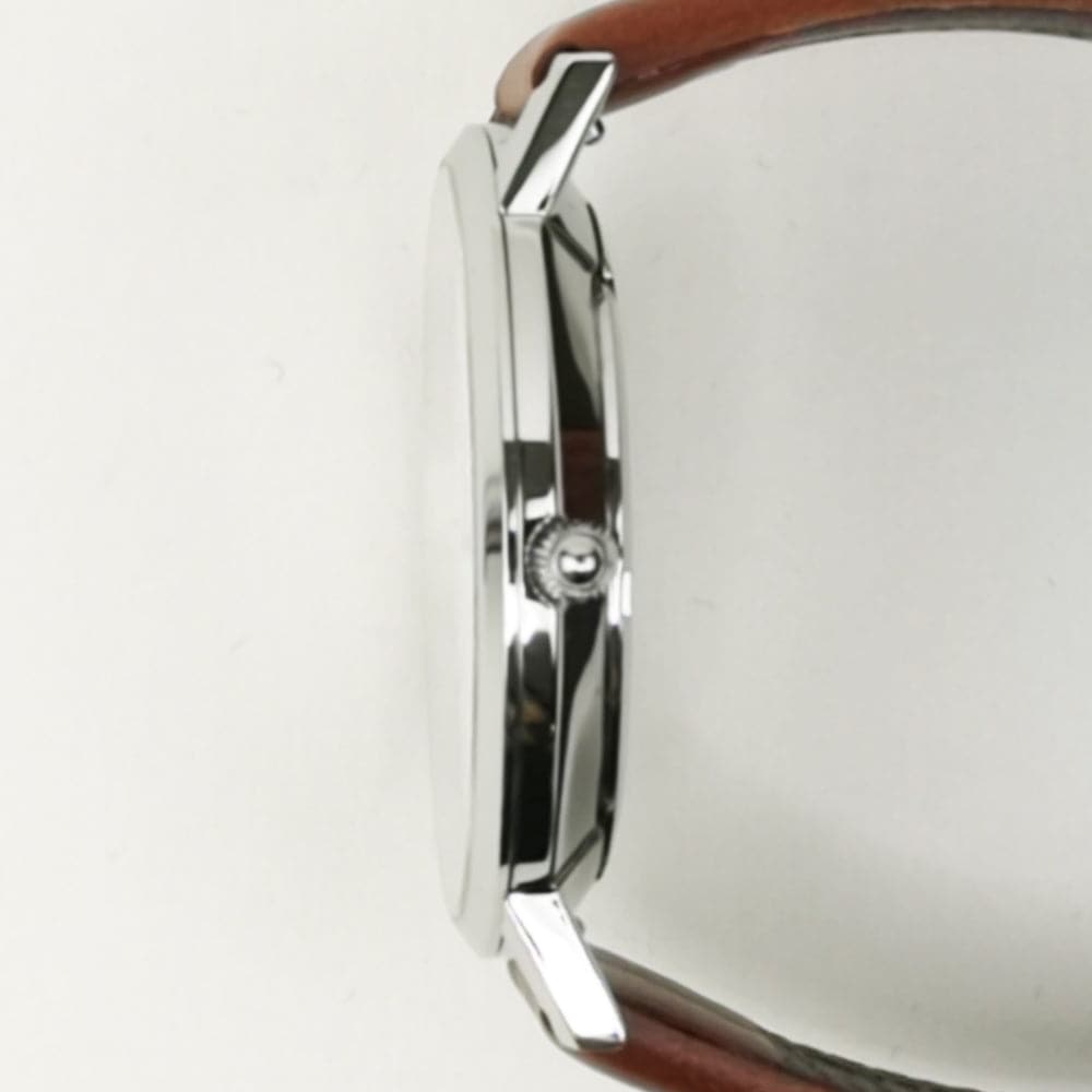 ARIES GOLD URBAN TANGO G 1007 S-W BROWN LEATHER STRAP MEN'S WATCH - H2 Hub Watches