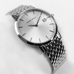 ARIES GOLD HERITAGE MASTER  SILVER STAINLESS STEEL G 1017Z S-S MEN'S WATCH - H2 Hub Watches