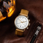 ARIES GOLD URBAN JOURNEY G 1025 G-W BROWN LEATHER STRAP MEN'S WATCH - H2 Hub Watches