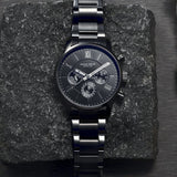 ARIES GOLD URBAN ETERNAL G 103 & B 103 BK-BK COUPLE'S WATCHES - H2 Hub Watches