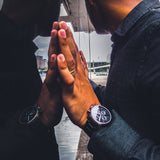 ARIES GOLD URBAN ETERNAL G 103 & B 103 BK-BK COUPLE'S WATCHES - H2 Hub Watches