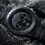 ARIES GOLD DRIFTER CHRONOGRAPH BLACK STAINLESS STEEL BLACK-OUT G 7001 BK-OUT MEN'S WATCH - H2 Hub Watches