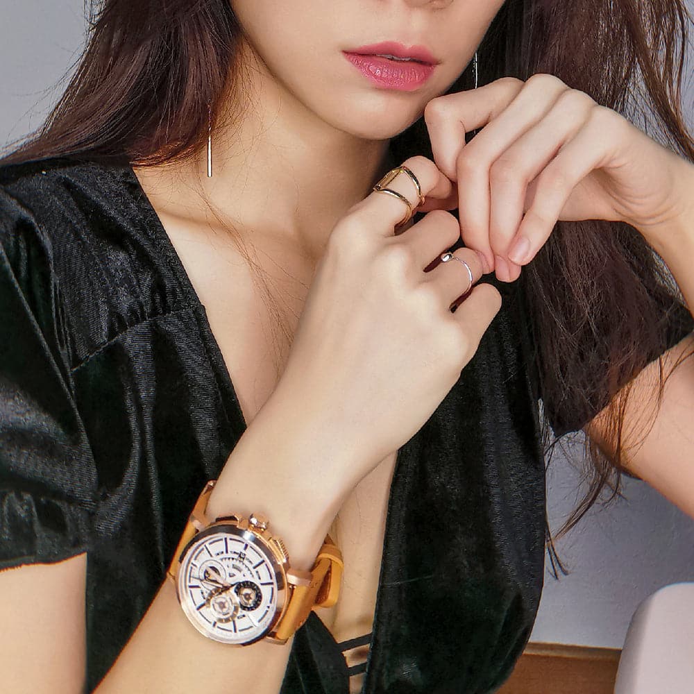 ARIES GOLD HAWK G 7018 RG-W WOMEN'S WATCH - H2 Hub Watches