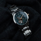 ARIES GOLD AUTOMATIC INFINUM FORZA SILVER STAINLESS STEEL G 9001 2TRG-GNRG MEN'S WATCH