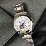 ARIES GOLD AUTOMATIC INFINUM FORZA SILVER STAINLESS STEEL G 9001 S-W MEN'S WATCH