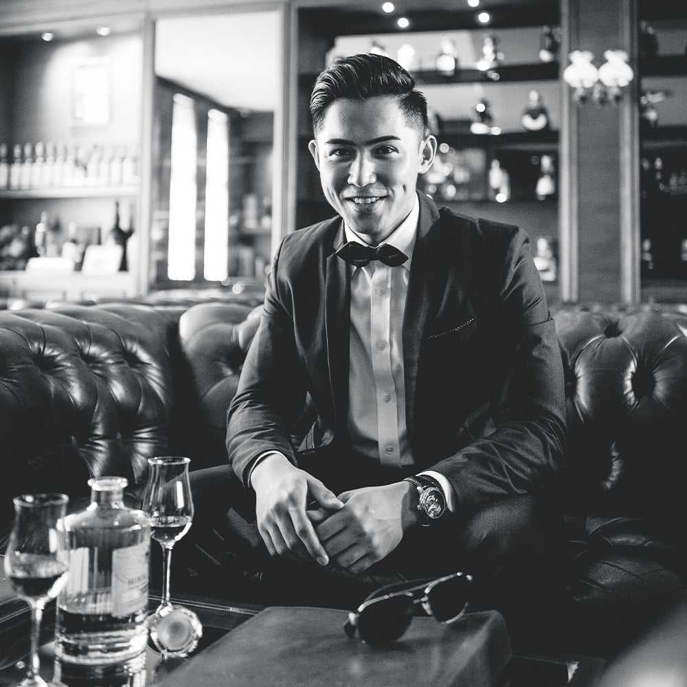 ARIES GOLD AUTOMATIC INFINUM EL TORO GOLD STAINLESS STEEL G 9005 G-BK BLACK LEATHER STRAP MEN'S WATCH - H2 Hub Watches