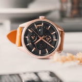 ARIES GOLD 500PCS LIMITED EDITION ROADSTER G 9021 RG-BK MEN'S WATCH - H2 Hub Watches