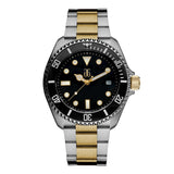 THE ADMIRAL AG COLLECTIVE G 9040 SG-BKG STAINLESS STEEL MEN WATCH