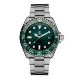 THE HULL STEEL AG COLLECTIVE G 9040 SGN-GN STAINLESS STEEL MEN WATCH
