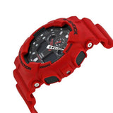 CASIO G-SHOCK GA-100B-4ADR DIGITAL QUARTZ RED RESIN UNISEX'S WATCH - H2 Hub Watches