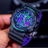 CASIO G-SHOCK GA-100BL-1ADR SPORTS MEN'S WATCH