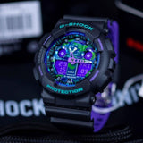 CASIO G-SHOCK GA-100BL-1ADR SPORTS MEN'S WATCH