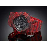 CASIO G-SHOCK GA-100CM-4ADR DIGITAL QUARTZ RED CAMO RESIN UNISEX'S WATCH - H2 Hub Watches
